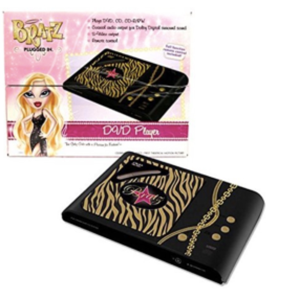 Bratz Plugged in DVD, CD CD-R/RW player